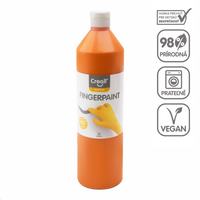 Боја за сликање со прсти Creall - 750 ml – портокалова