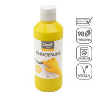 Боја за сликање со прсти Creall 250 ml – жолта
