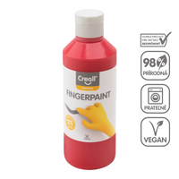 Боја за сликање со прсти Creall 250 ml – црвена