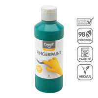 Боја за сликање со прсти Creall 250 ml – зелена