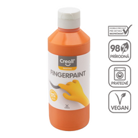 Боја за сликање со прсти Creall 250 ml – портокалова