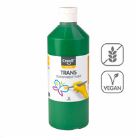 Транспарентна боја Creall 500 ml – зелена