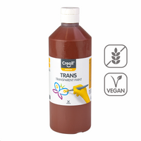 Транспарентна боја Creall 500 ml – кафеава