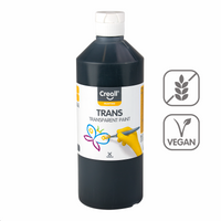 Транспарентна боја Creall 500 ml – црна