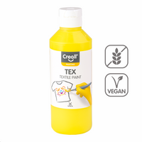 Боја за текстил Creall Tex 250 ml – жолта