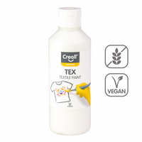 Боја за текстил Creall Tex 250 ml – бела