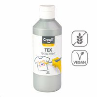 Боја за текстил Creall Tex 250 ml – сребрена