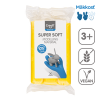 Глина за моделирање Creall Super Soft 500 g – жолта