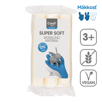 Глина за моделирање Creall Super Soft 500 g – бела