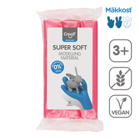 Глина за моделирање Creall Super Soft 500 g – розова