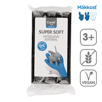 Глина за моделирање Creall Super Soft 500 g – црна