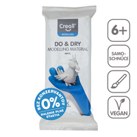 Самостврднувачка смеса за моделирање Creall Do&Dry хипоалергена 500 g – бела
