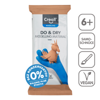Самостврднувачка смеса за моделирање Creall Do&Dry хипоалергена 500 g – теракота