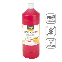 Темперна боја Creall 500 ml – темноцрвена