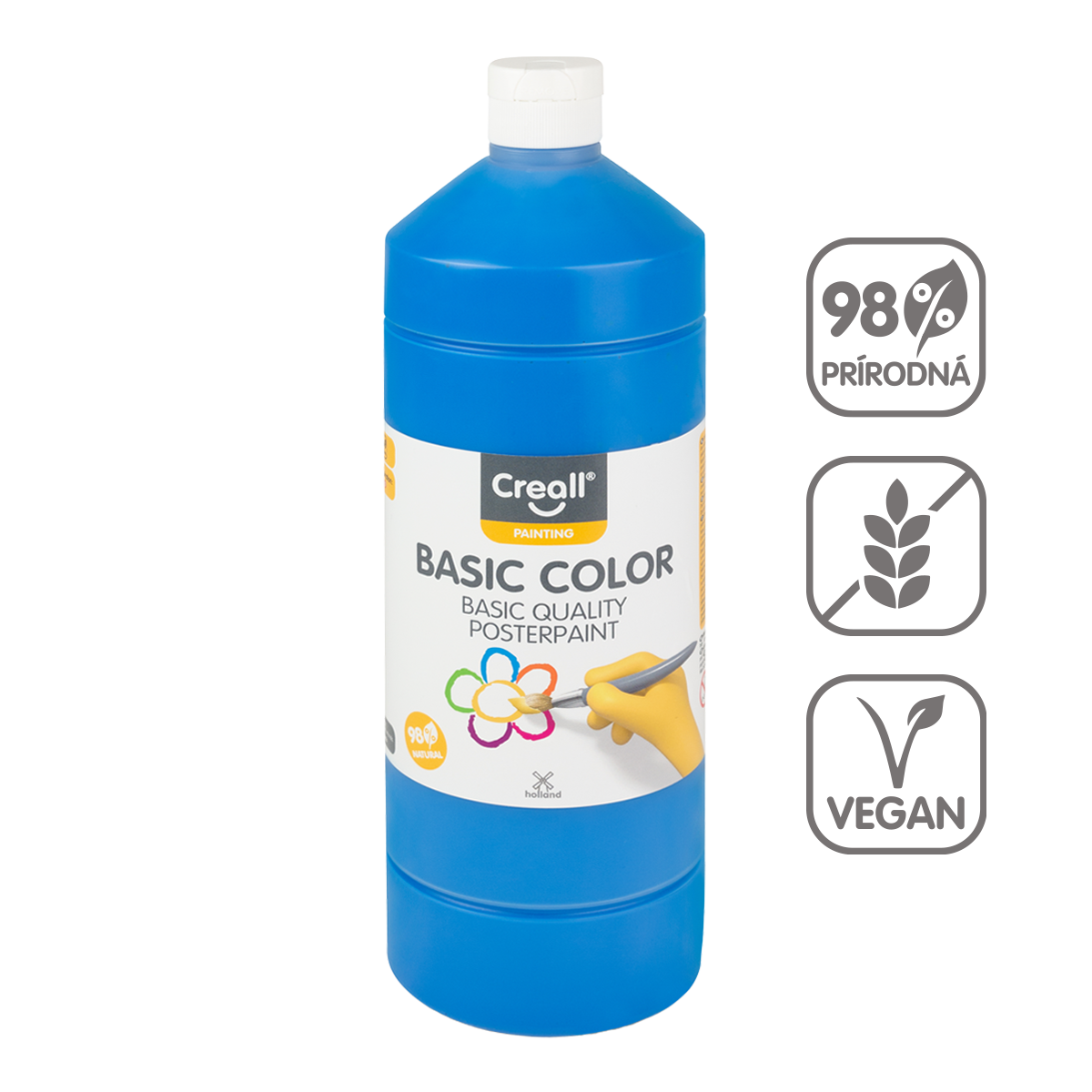 Темперна боја Creall 500 ml – сина