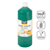 Темперна боја Creall 500 ml – темнозелена