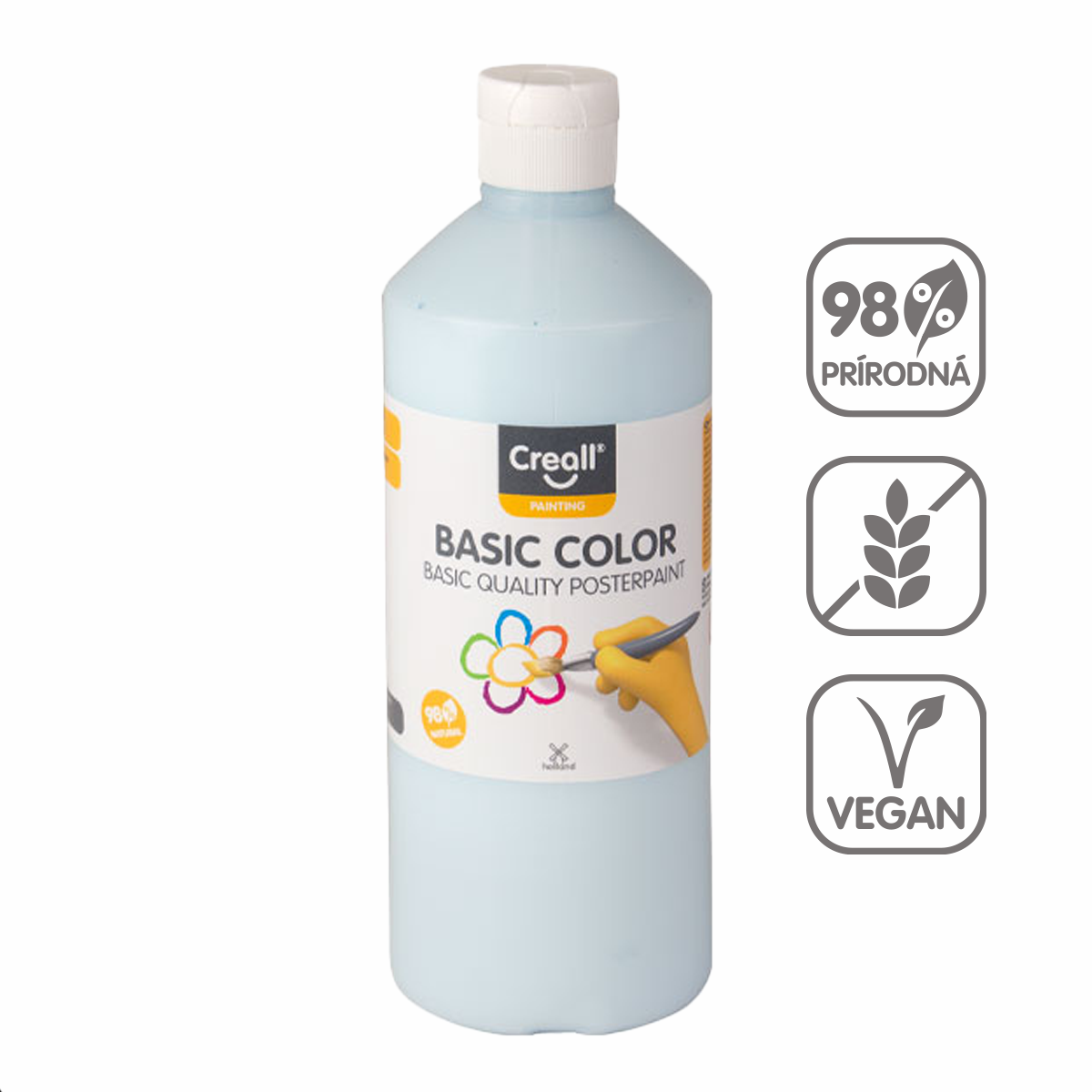 Темперна боја Creall 500 ml – пастелно сина