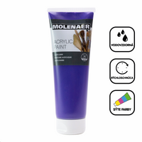 Акрилна боја Molenaer 250 ml – виолетова