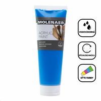 Акрилна боја Molenaer 250 ml – сина