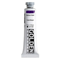 Акрилна боја GOLDEN Heavy Body 148 ml – 1572 средно виолетова