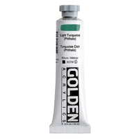 Акрилна боја GOLDEN Heavy Body 59 ml – 1564 светло тиркизно (фтало)