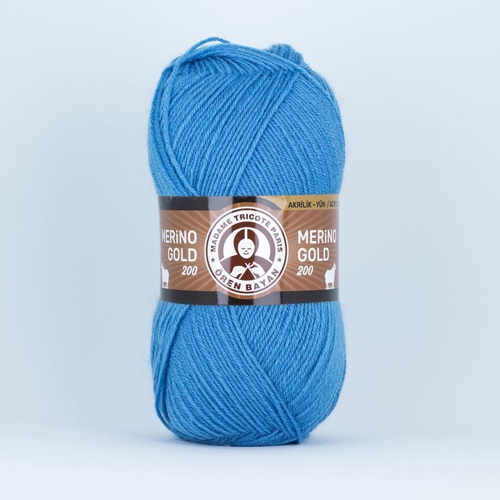 Merino Gold Batik 200 Mehrfarbiges Garn