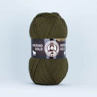 Предиво за плетење Madame Tricote Paris Merino Gold 100 g – поморска зелена