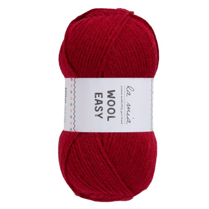 La Mia Wool Easy Blend-Garn – L201 Rot