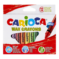 Carioca восочни боички Maxi, 12 пар.