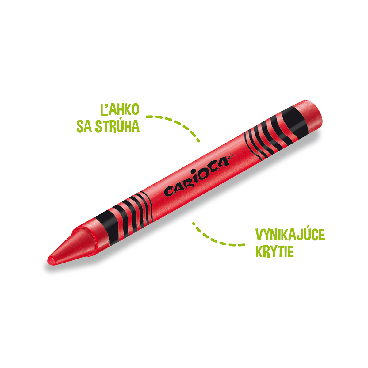 Carioca восочни боички Maxi, 12 пар.