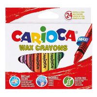 Carioca восочни боички Maxi, 24 пар.