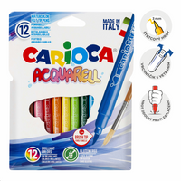 Акварелни маркери Carioca, 12 парчиња, микс бои