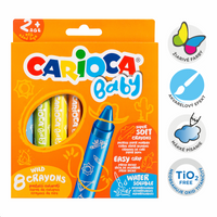 Carioca восочни боички Baby Wild 2+, 8 пар.
