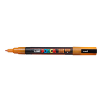Posca маркер PC-3ML, 0,9 1,3 mm, со сјај – портокалова (L4