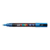 Posca маркер PC-3ML, 0,9 1,3 mm, со сјај – сина (L33