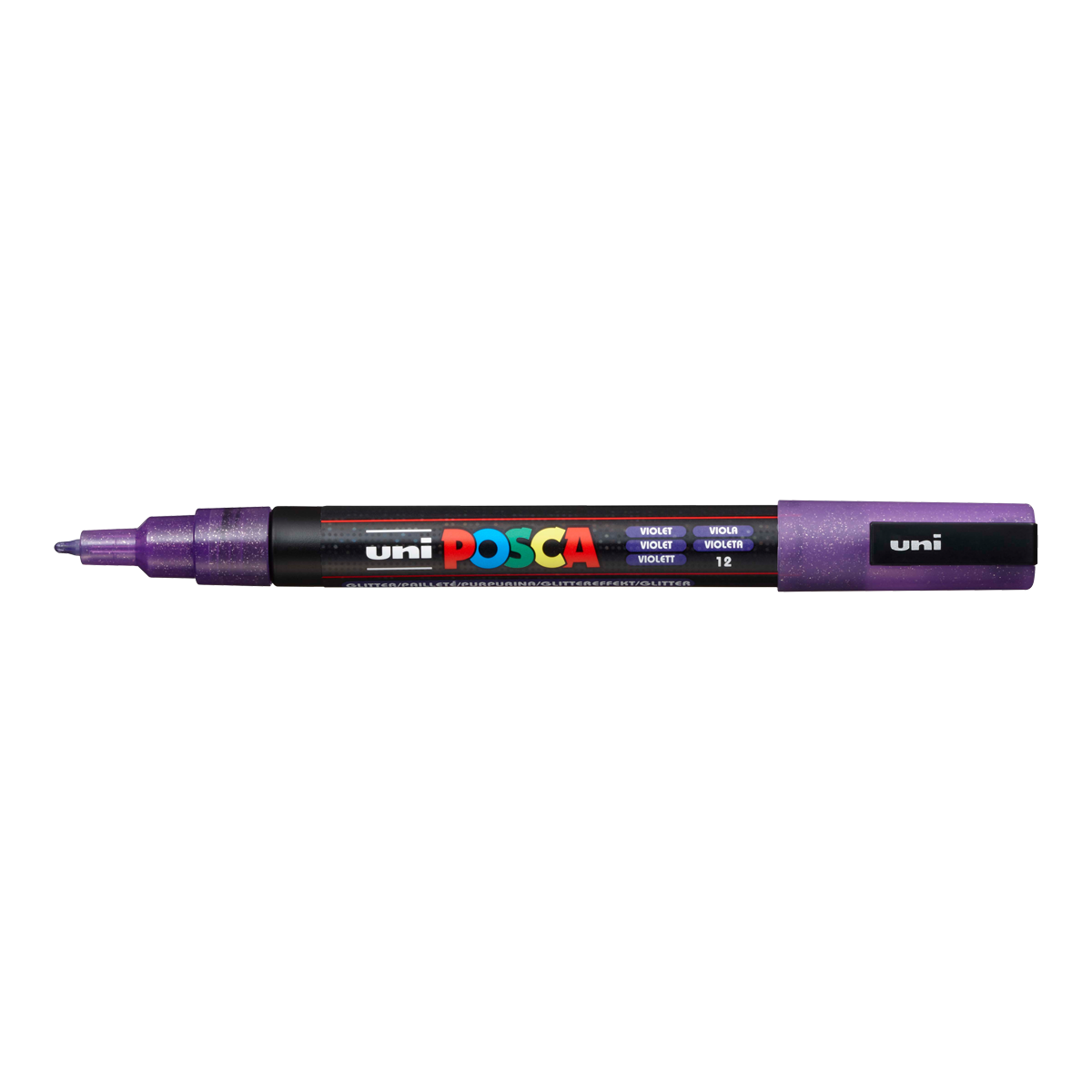 Posca маркер PC-3ML, 0,9 1,3 mm, со сјај – виолетова (L12