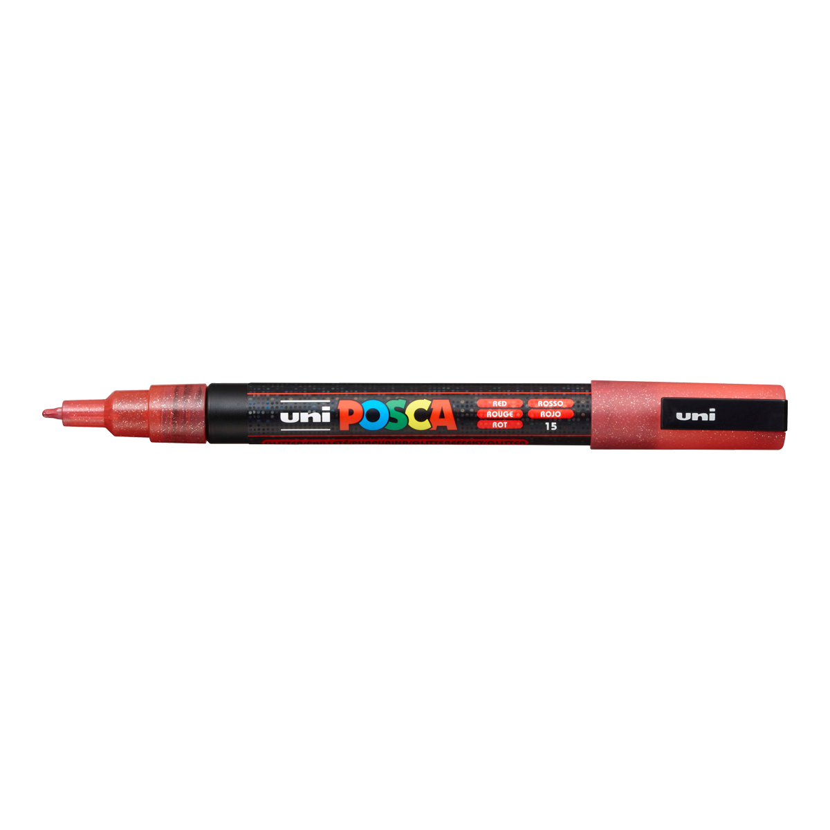 Posca маркер PC-3ML, 0,9 1,3 mm, со сјај – црвена (L15