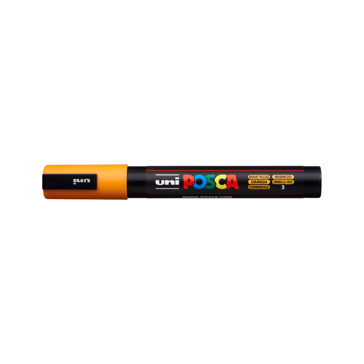 Posca маркер PC-5M, 1,8 - 2,5 mm, светло жолта (3)