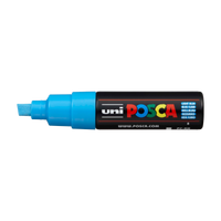 Обележувач UNI POSCA PC-8K 8 MM – Posca popisovač PC-8K, 8 mm, svetlomodrá (8)