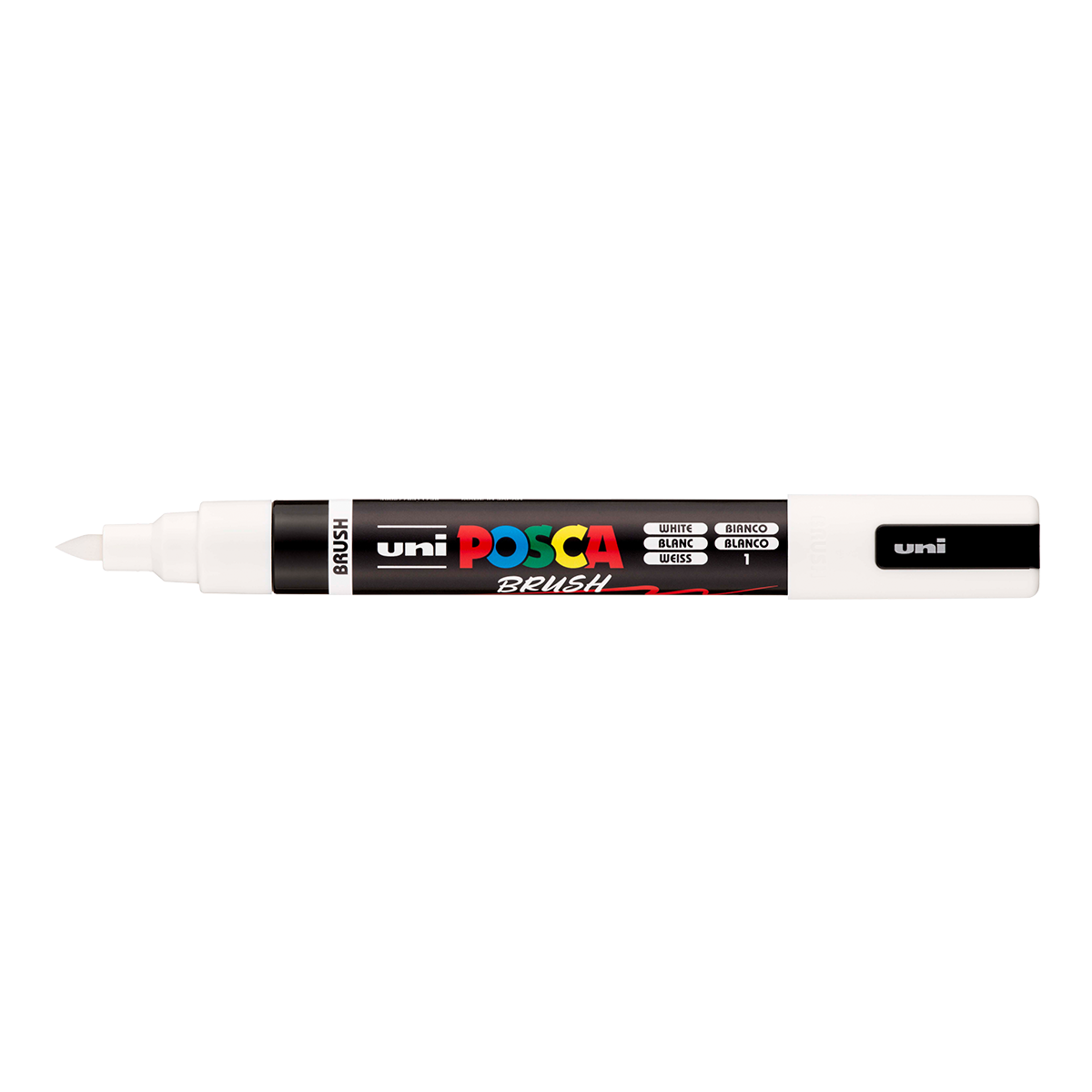 Posca акрилен маркер PC-5BR, 1 - 4 mm, бела