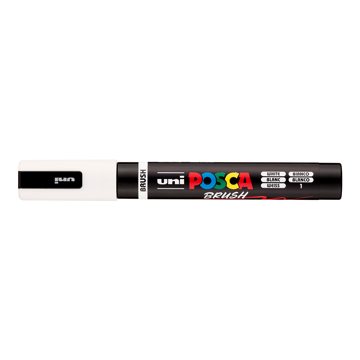 Posca акрилен маркер PC-5BR, 1 - 4 mm, бела