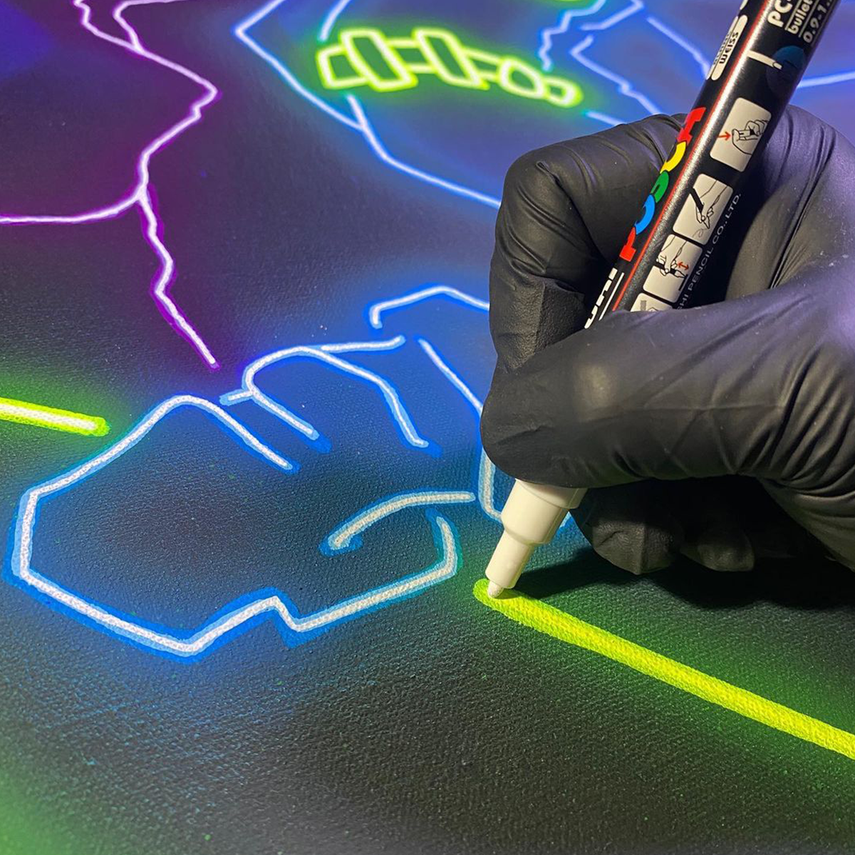 Posca маркер PCF-350, 8 mm