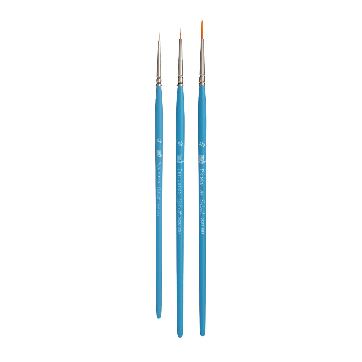 Четка PRINCETON Select Short Liner со синтетички влакна и кратка дршка