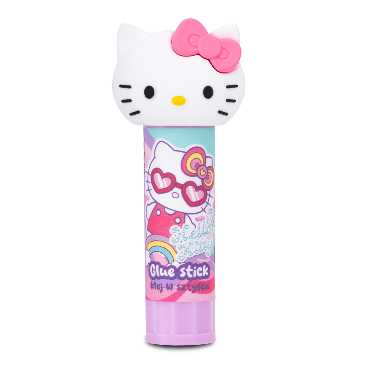 Тристрани дрвени боички Colorino Hello Kitty - 12 бои