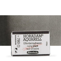 Акварел бои Schmincke Horadam цел сад – 780 Ivory црна