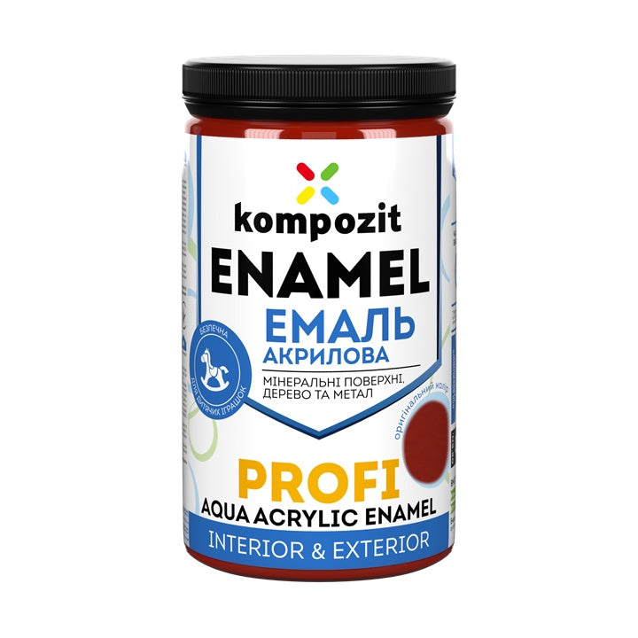 Акрилен емајл  KOMPOZIT PROFI Gloss 0,3 l - 6