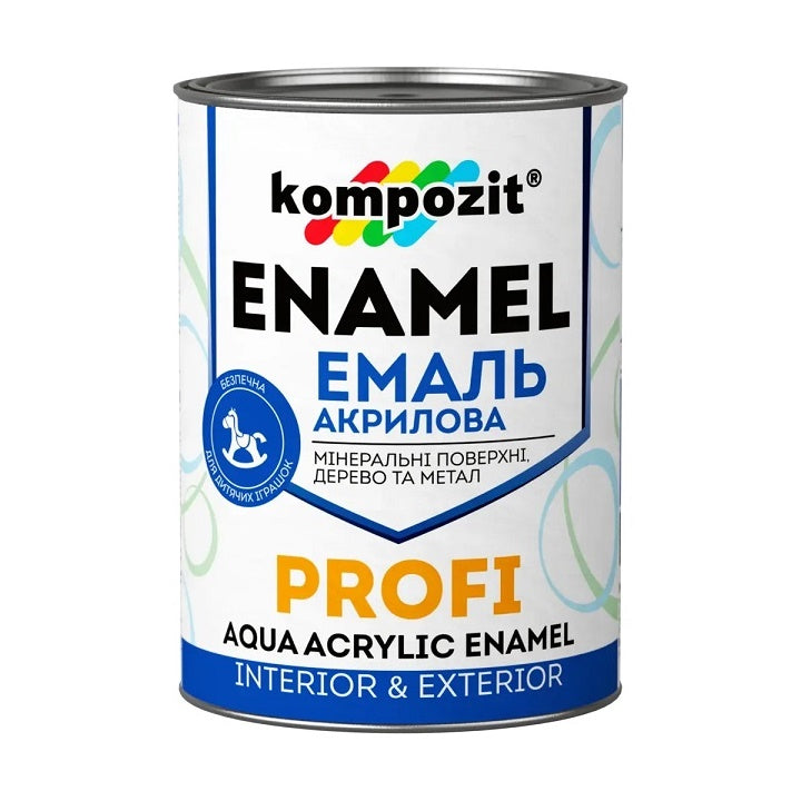 Акрилен емајл  KOMPOZIT PROFI Gloss 2,7 l - 3