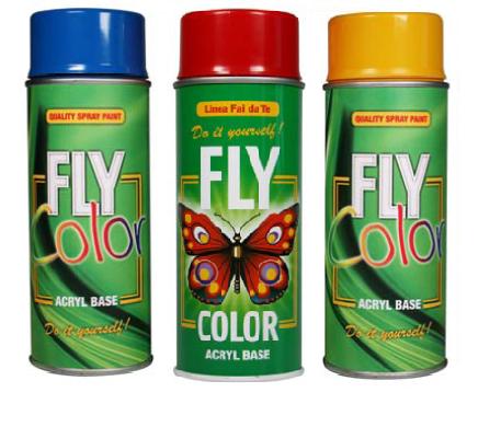Акрилен лак во спреј FLY COLOR 400 ml - 12