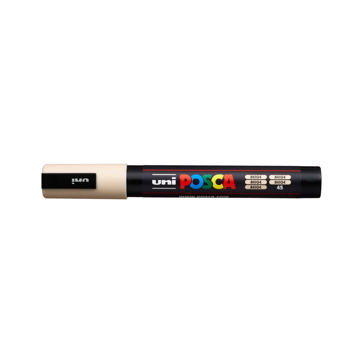 Акрилен маркер Posca PC-5M, 1,8 – 2,5 mm, беж (45)