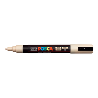 Акрилен маркер Posca PC-5M, 1,8 – 2,5 mm, беж (45)